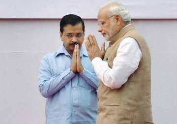 File pic - Arvind Kejriwal and Narendra Modi