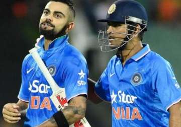 Virat Kohli, MS Dhoni, Cricket, Tribute