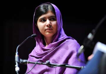 File pic - Nobel Peace Prize winner Malala Yousafzai