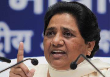 File pic - BSP supremo Mayawati
