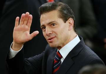 File pic - Mexico's President Enrique Pena Nieto 