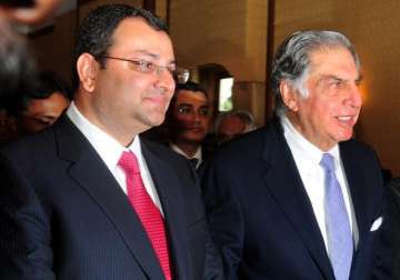 File pic - Cyrus Mistry and Ratan Tata