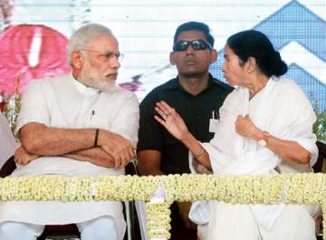 PM Modi with Mamata Banerjee