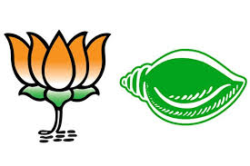 BJP,BJD fight over poll code violation
