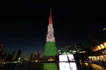 Burj Khalifa to lit up in Indian tri-colours