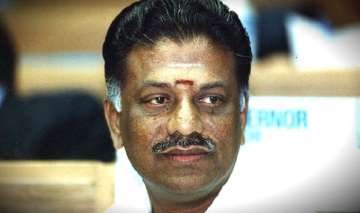 File photo of O Panneerselvam