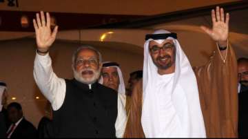 PM Modi with UAE Crown Prince