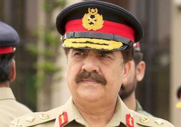 File pic of former Pak Army chief Raheel Sharif 