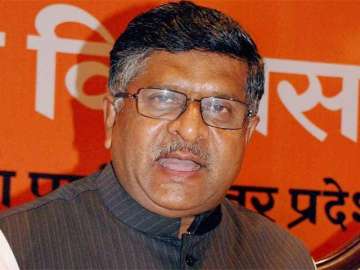 File photo of Ravi Shankar Prasad