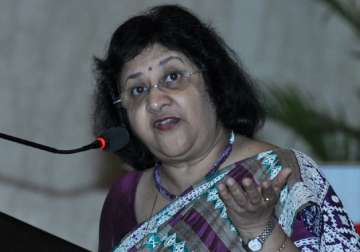 File pic of SBI Chairperson Arundhati Bhattacharya