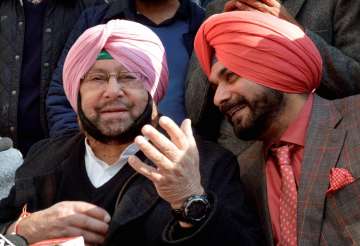 Navjot Singh Sidhu, Congress, Amarinder Singh