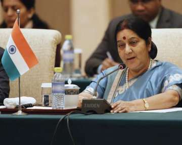 EAM Sushma Swaraj warns Amazon for disrespecting Indian flag 