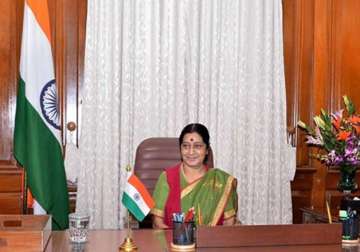File pic of External Affairs Minister Sushma Swaraj 
