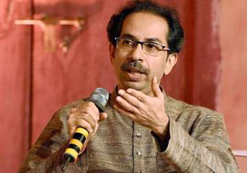 File pic - Shiv Sena chief Uddhav Thackeray