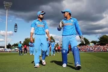 File photo of Virat Kohli and MS Dhoni