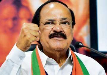 File pic - Venkaiah Naidu 