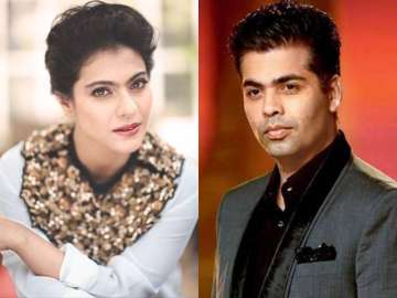 Kajol and Karan Johar