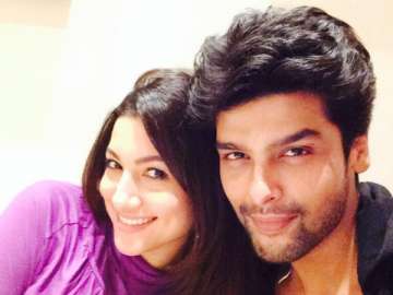 Kushal Tandon and Gauhar Khan