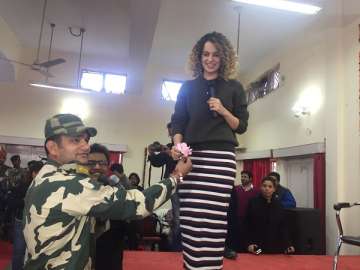 Kangana Ranaut, Rangoon, BSF jawans