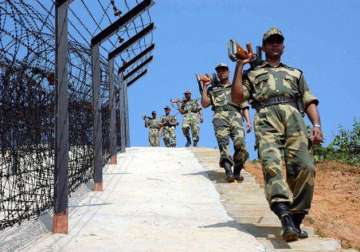 File pic - BSF jawans patrolling near the border