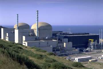 French nuclear plant, radiation, Flamanville plant