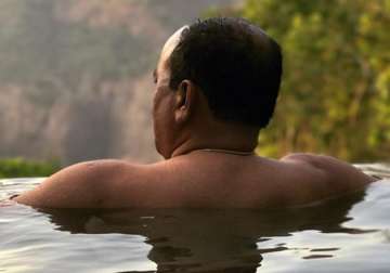 Post-poll relaxation: Goa CM's swimming pool pic goes viral