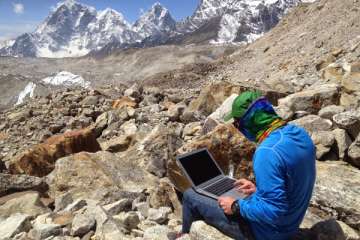 Mount Everest regions, free wi-fi