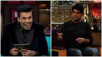 Kapil Sharma and Karan Johar 