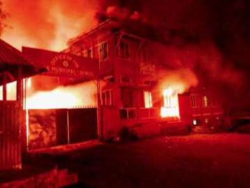 Nagaland violence spreads to Kohima, govt buildings torched