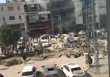 Powerful explosion at Lahore restaurant kills seven, several injured 