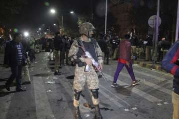 Blast outside Punjab Assembly in Lahore