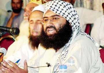 File pic of Pak based militant Masood Azhar 