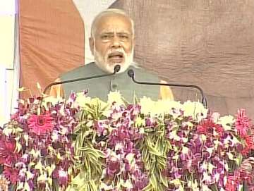 Modi said SCAM stands for SP, Congress, Akhilesh, Mayawati PM 