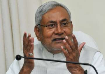 File pic of Bihar CM Nitish Kumar 