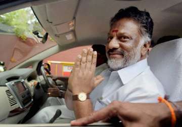 File pic of O Panneerselvam