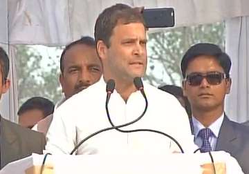 Rahul Gandhi said PM Modi only remembers farmers during elections