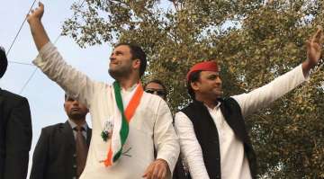 ‘Partners’ Akhilesh-Rahul hold second joint roadshow in Agra