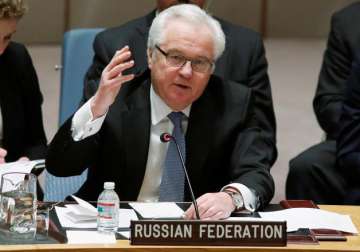 Russia's Ambassador to the UN Vitaly Churkin