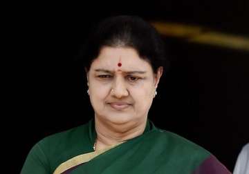 File pic of AIADMK supremo Sasikala