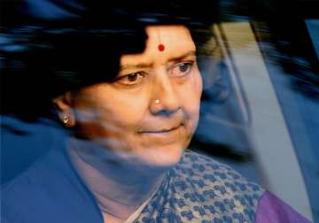 File pic of VK Sasikala