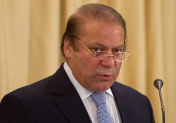 File pic - Pakistani Prime Minister Nawaz Sharif