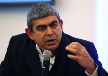 File pic of Infosys CEO Vishal Sikka 