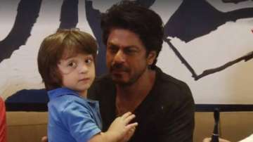 Shah Rukh Khan and AbRam