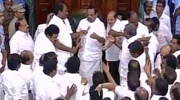 Ruckus in Tamil Nadu Assembly