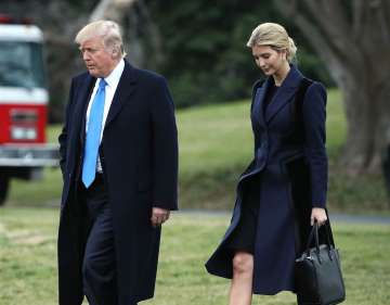 Donald Trump with daughter Ivanka