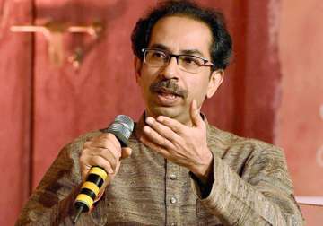 File pic of Shiv Sena chief Uddhav Thackeray 