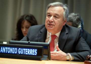 File pic of UN Secretary-General Antonio Guterres