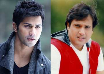 Varun Dhawan and Govinda