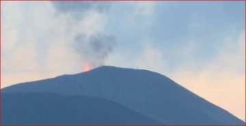 Barren Island volcano