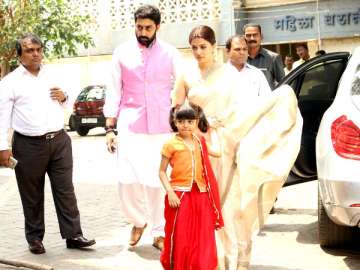 Aishwarya’s dad Krishna Raj’s prayer meet